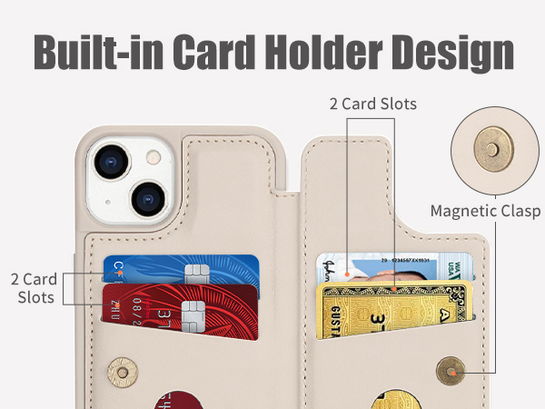 iphone 13 wallet case with card holder iphone 14 wallet case for women