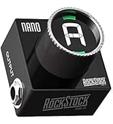 Rock Stock Nano Electric Guitar Tuner Pedal - Compact Chromatic Tuner Foot Pedal Fits on Any Peda...