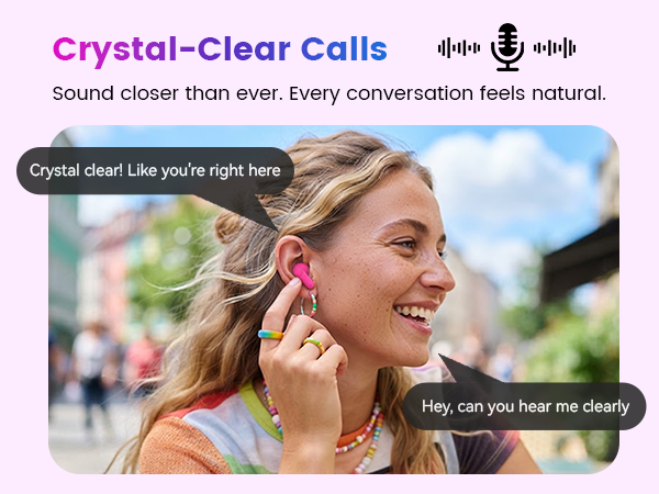 Bluetooth earbuds with microphone