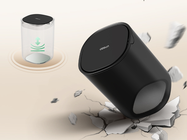 table top trash can