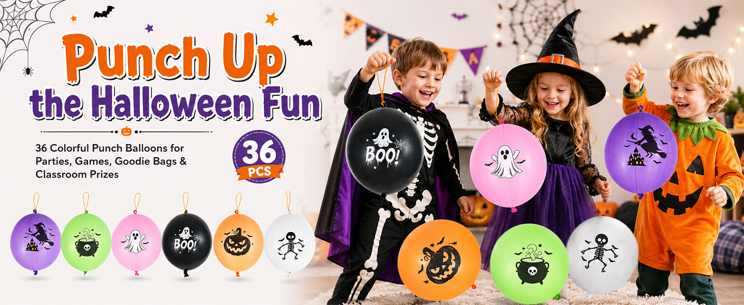 Halloween Punch Balloons