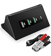 DC 12V 24V to 5V USB Step Down Converter 68W 12v to USB Multi Port Power Adapter Charger for iPho...
