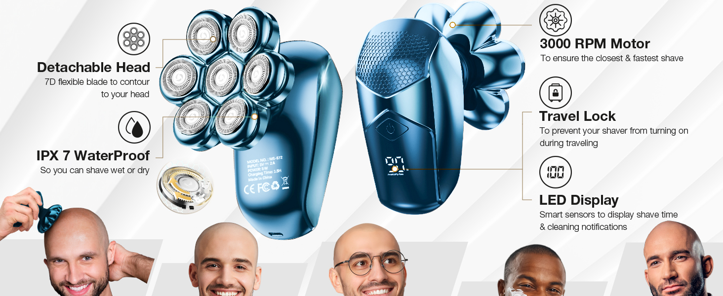 Head Shavers for Bald Men