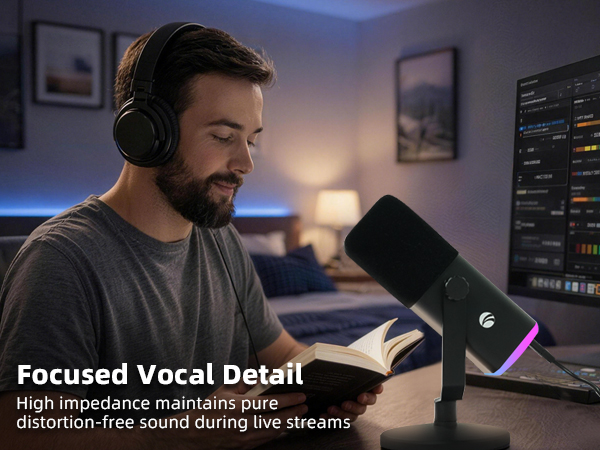 Gaming XLR/USB Microphone