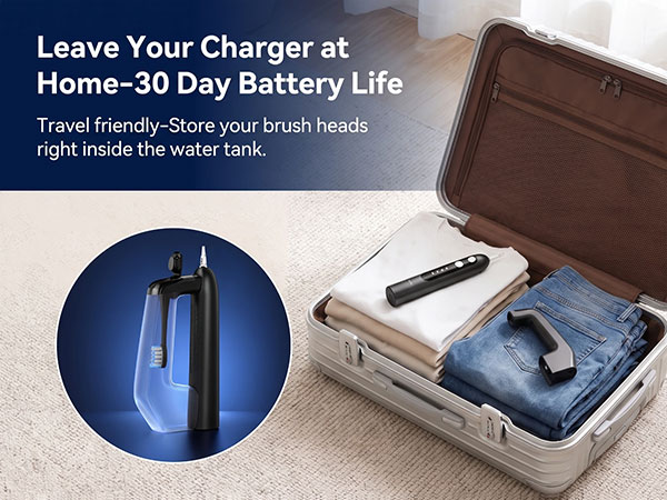 Leave Your Charger atHome-30 Day Battery Life
