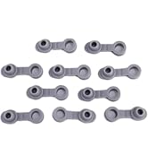 10Pcs Universal Silicone Sealing Bottle Straw Hole Grommets, Grey, Stopper Lids for 20/30oz Therm...