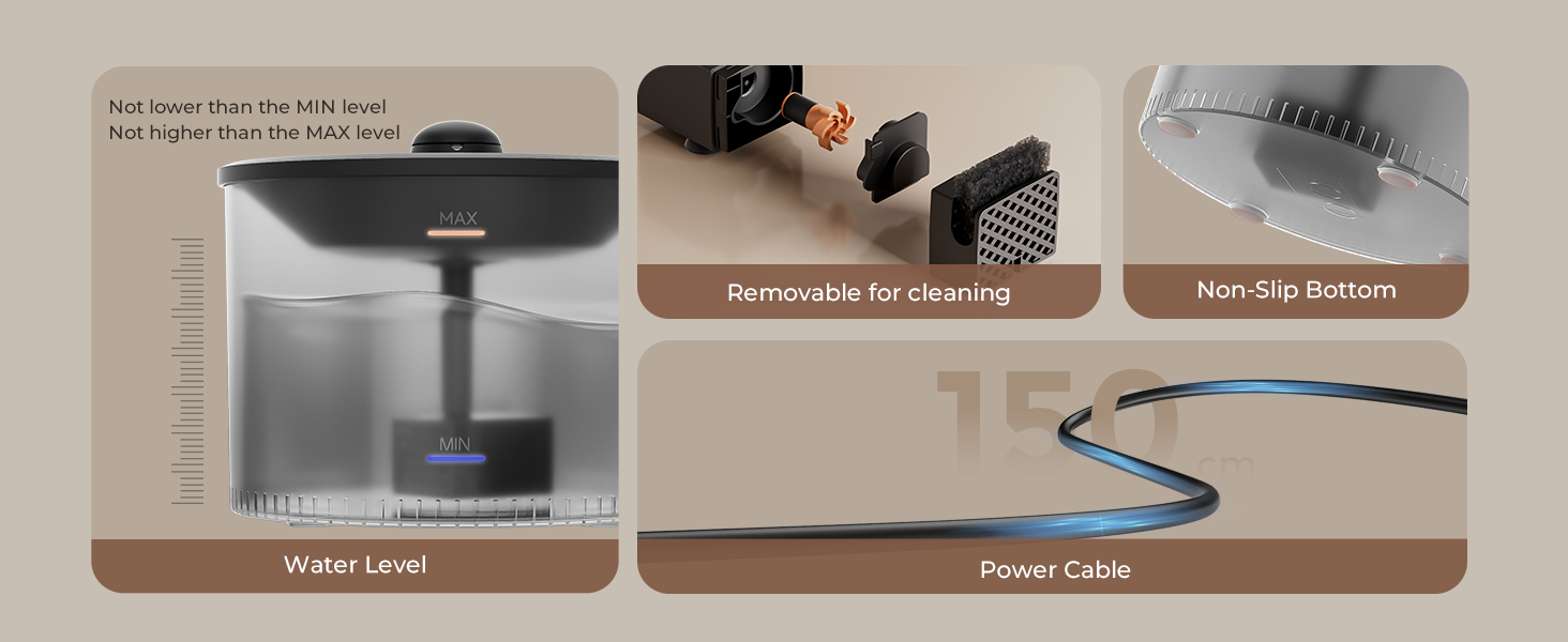 cat food and water dispenser