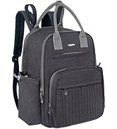 Hap Tim Diaper Bag Backpack, Large Capacity Baby Bag Backpack with Changing Pad,19 Pockets, 2 Str...