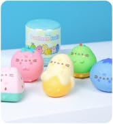Hamee Pusheen The Cat [Surprise Blind Capsule] [Fruits Series] Cute Water Filled Squishy Toy [Bir...