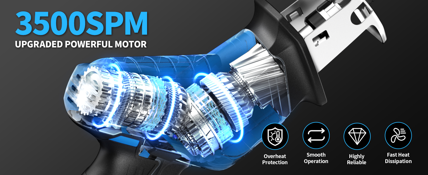battery powered metal cutting saw