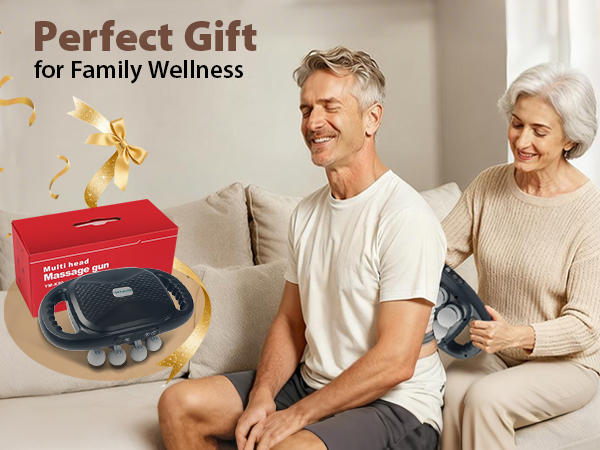 back massager,16 head massage gun, massage gun deep tissue, 16 head massager