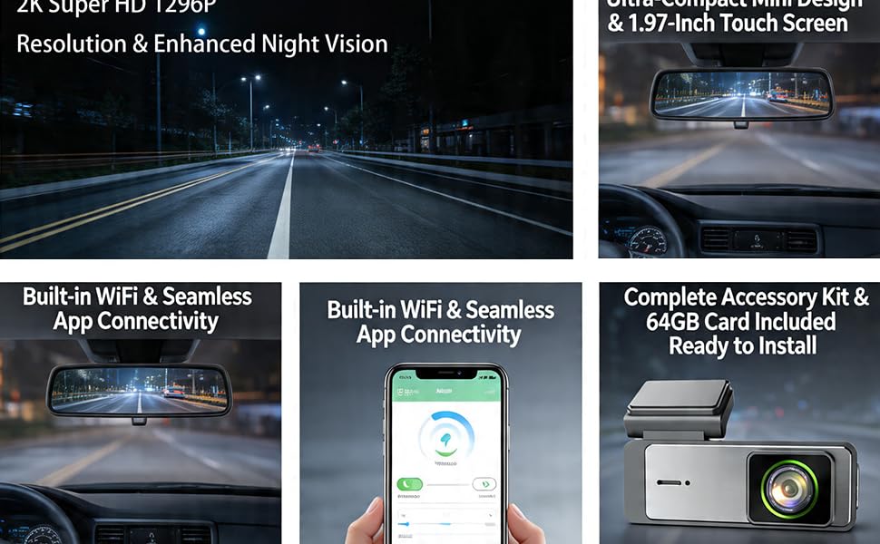 Clarity in Every Frame – 1296P Front Recording Made Simple