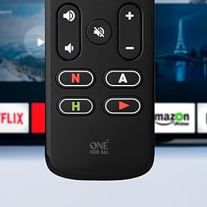 streamer remote control, universal remote control, tv remote, universal remote, one for all, urc7935