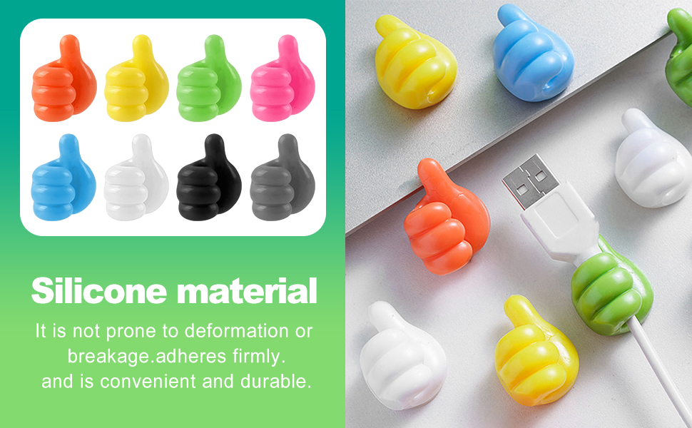 Creative Silicone Thumbs Up Wall Hooks