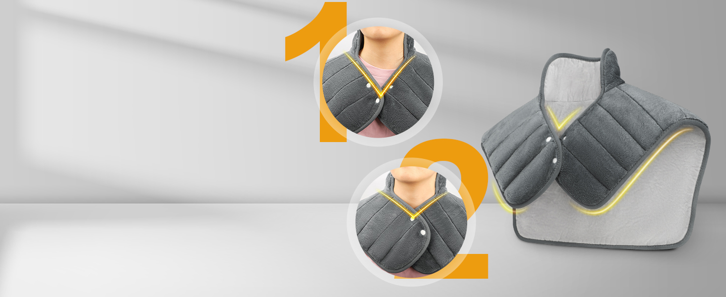 heating pad neck and shoulder, Christmas gifts for dad, neck warmer, shoulder pain relief