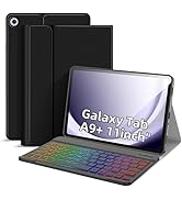 Keyboard Case for Samsung Galaxy Tablet A9+/A9 Plus 11Inch SM-X210/X216/X218 2023, Case with Keyb...