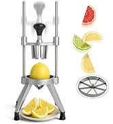 Commercial Easy Wedger Lemon Cutter Fruit Orange Lime Slicer 8 Section 304 Stainless Steel Blade ...
