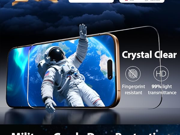 screen protector 15 pro max