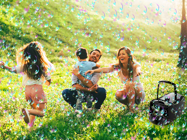 bubble machine for toddlers 1-3 for kids for parties for wedding bubble maker bubble blower