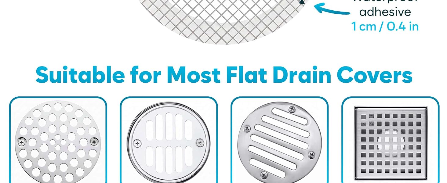 shower drain hair catcher disposable cover sticker tub trap for mesh bathtub protector anti clog