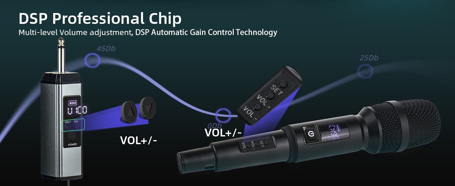 PROFESSIONAL WIRELESS MICROPHONE