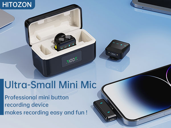 Mini Wireless Lavalier Microphone