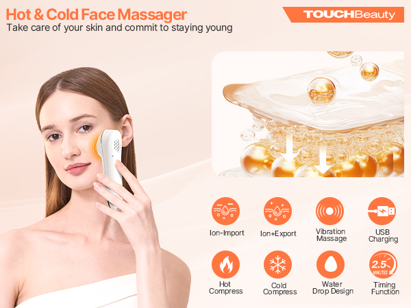 Hot &amp; Cold Facial Massager