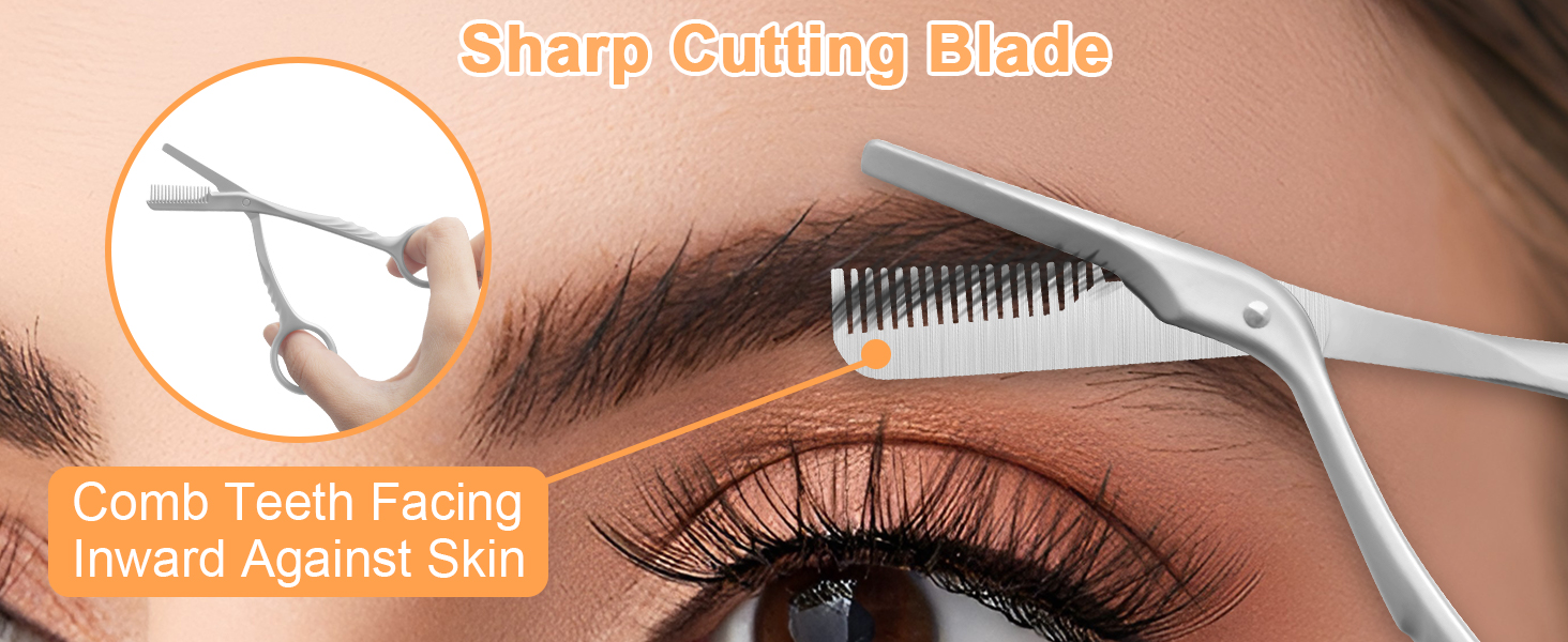 Eyebrow Trimmer Scissors
