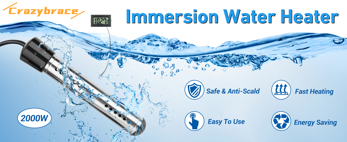 immersion water heater
