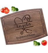 Gift for Nurse Personalized Cutting Board - Handmade Charcuterie Board for Her, Dentist, Dental, ...