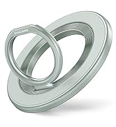 SYNCWIRE Magnetic Phone Ring Holder for MagSafe, 360° Rotation Cell Phone Grip Stand Finger Ring ...