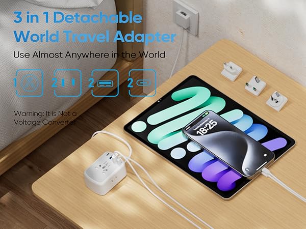 Detachable extension cord