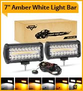 Auxbeam 7 Inch LED Light Bar