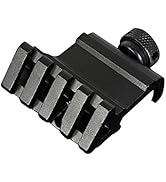 Beileshi 45 Degree Offset Rail Mount with Picatinny/Weaver Style Rail