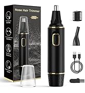 XOOMRSCP Nose Hair Trimmer for Men, 2023 Painless USB Rechargeable Nose Hair Trimmer, Ear and Nos...