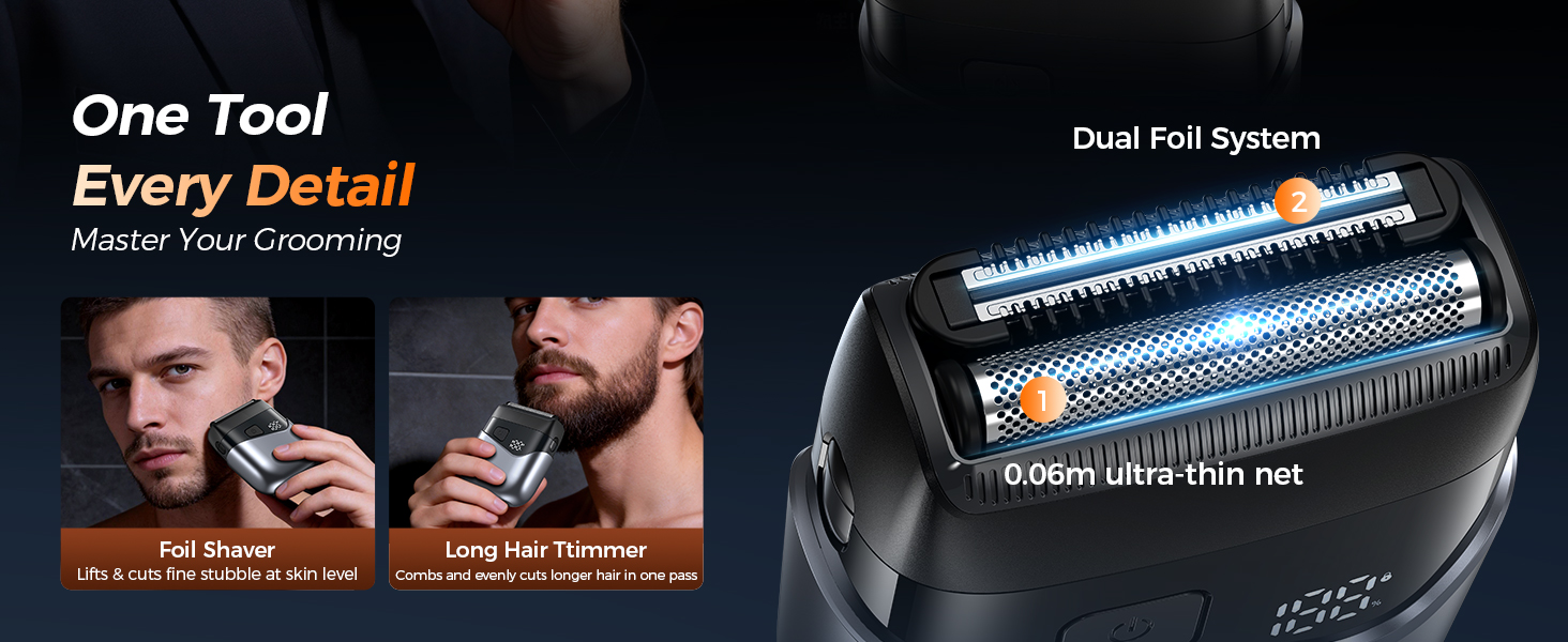 foil shavers for men