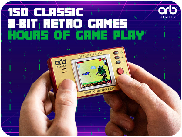 Mini Handheld Retro Arcade Console