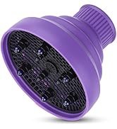 Segbeauty Collapsible Blow Dryer Diffuser, Travel Portable Hair Diffuser for Natural Curly Hair, ...