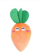 ZGLUZP 1Pc Soft Puppy Pet Supplies Cute Carrot Chew Squeaker Sound Squeaky Toys for Dog Cat Birth...