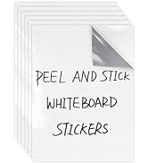 Dry Erase Board Sticker-Whiteboard Stickers-8.27''x11.69'' Removable Dry Erase Sheets-Fridge Magn...