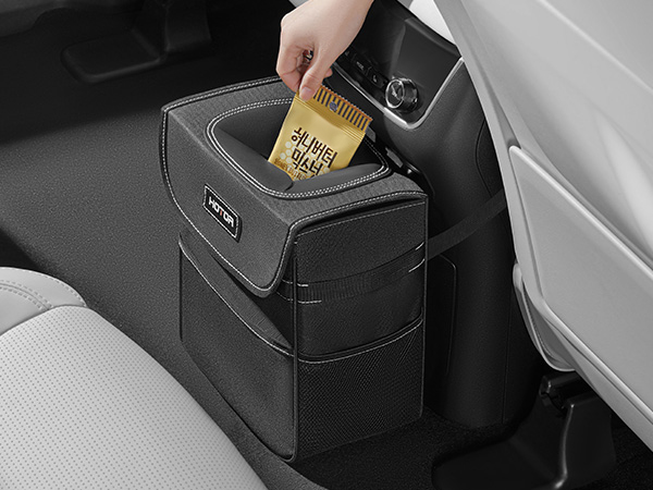 car trash can