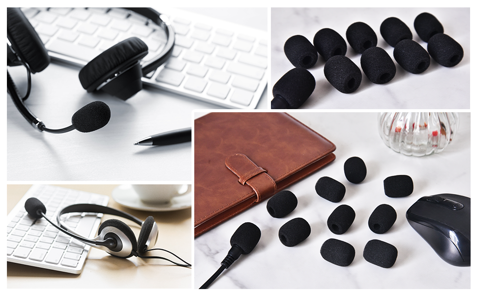 Lapel microphone fome cover