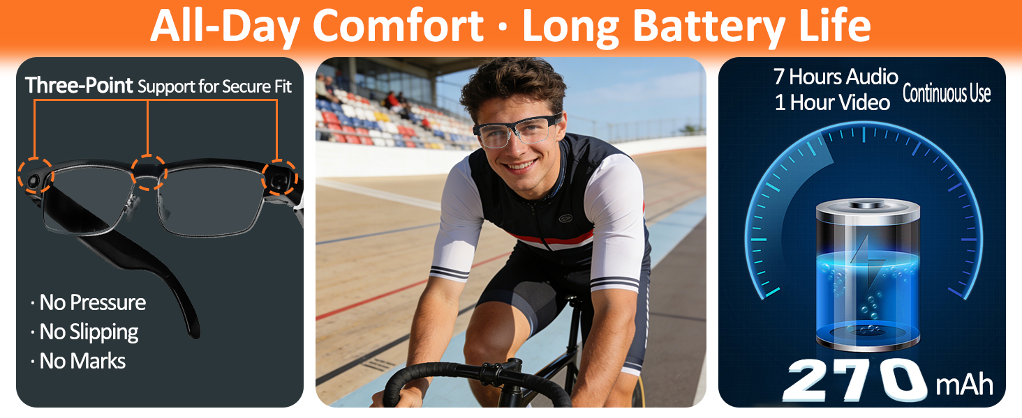 camera glasses for men