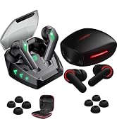 [2 Pack] Couple Bluetooth 5.3 Headphones with Microphone, Wireless Earbuds in-Ear Noise-canceling...