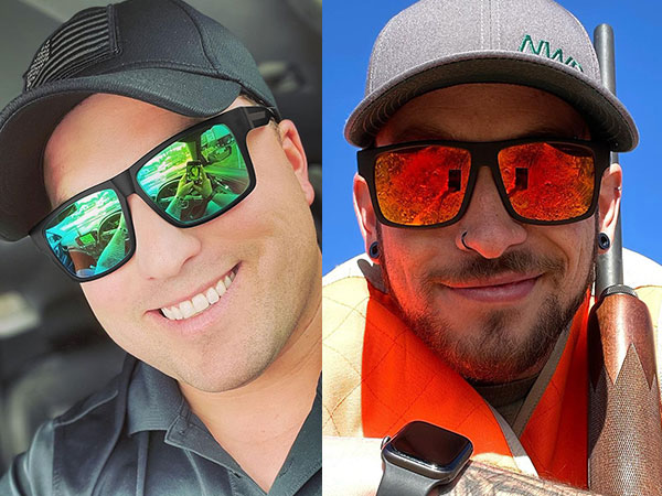 LYZOIT Square Sunglasses for Men Women Polarized Oversized Big UV Protection Rectangle Shades