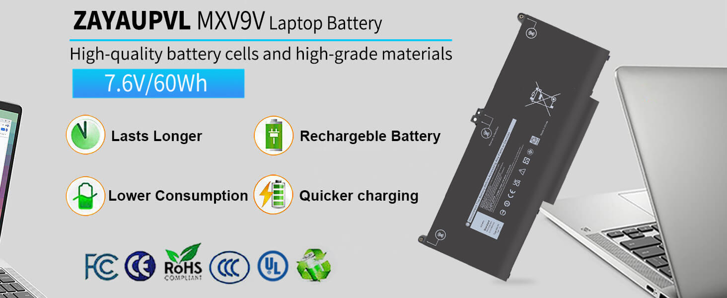 Dell MXV9V Battery