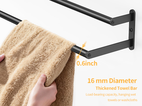 double towel bars