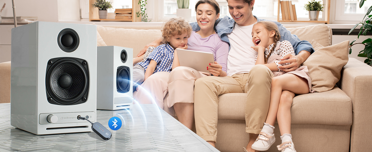 Bluetooth receiver for home stereo