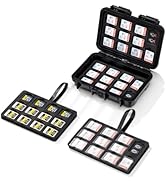 KIWIFOTOS 135 Slots Memory Card Case for TF SD CFexpress Type-A Card IP67 Waterproof Card Holder ...