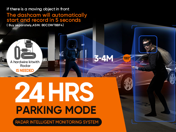 24 Hours Parking Mode